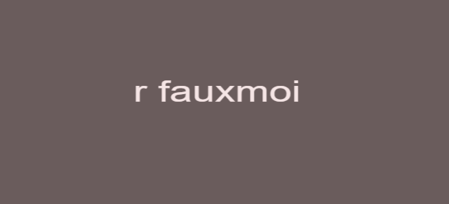 R Fauxmoi: Redefining Fashion with Style and Sustainability